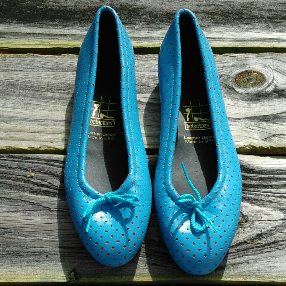 Tic Tac Toe Shoes Leather Upper Women